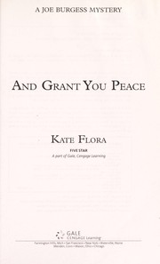Cover of And grant you peace