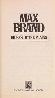 Cover of Riders of the Plains