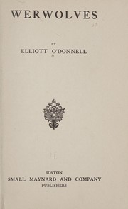Cover of Werwolves