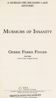 Cover of Murmurs of insanity