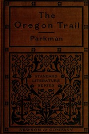 Cover of California and Oregon trail