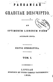 Cover of Description of Greece