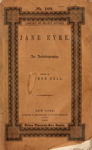 Cover of Jane Eyre