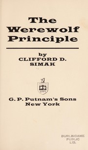 Cover of The werewolf principle