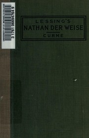 Cover of Nathan der Weise