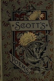 Cover of The poetical works of Sir Walter Scott