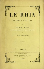 Cover of Le Rhin