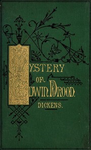 Cover of The mystery of Edwin Drood