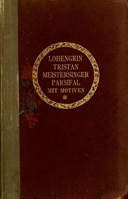 Cover of An English translation of Parsifal, the sacred festival drama by Richard Wagner