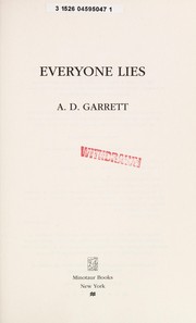Cover of Everyone lies