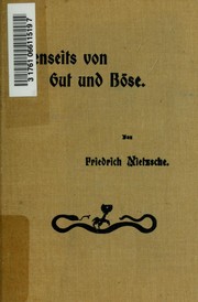 Cover of Jenseits von Gut und Böse