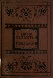 Cover of Sartor resartus