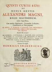 Cover of Historia Alexandri Magni