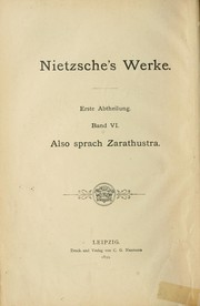 Cover of Werke
