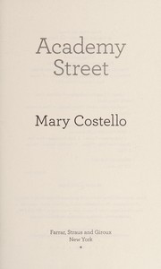 Cover of Academy street