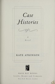 Cover of Case Histories