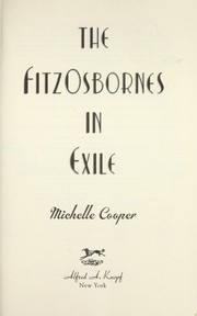 Cover of The FitzOsbornes in exile