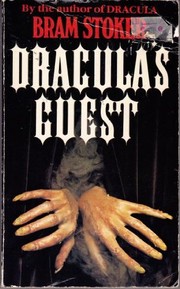 Cover of Dracula's guest, and other weird stories