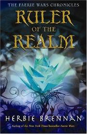 Cover of Ruler of the Realm (The Faerie Wars Chronicles)