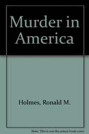 Cover of Murder in America