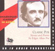 Cover of Classic Poe (Bells / Berenice / Black Cat / Cask of Amontillado / Fall of the House of Usher / Man Who Was All Used Up / Raven / Tell-Tale Heart)