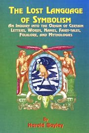 Cover of The lost language of symbolism