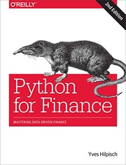 Cover of Python for Finance
