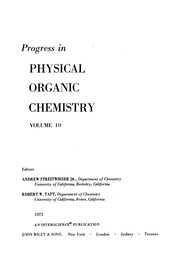 Cover of Progress in physical organic chemistry