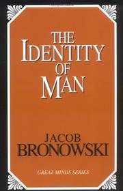 Cover of The Identity of Man