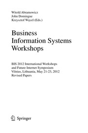 Cover of Business Information Systems Workshops