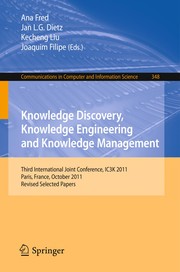 Cover of Knowledge Discovery, Knowledge Engineering and Knowledge Management