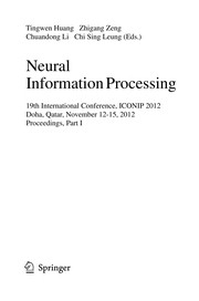 Cover of Neural Information Processing