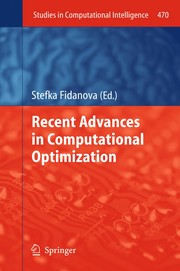 Cover of Recent Advances in Computational Optimization