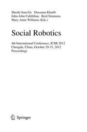 Cover of Social Robotics