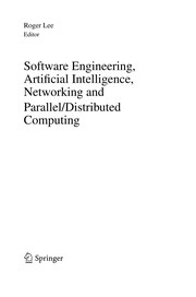 Cover of Software Engineering, Artificial Intelligence, Networking and Parallel/Distributed Computing