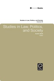 Cover of Studies in law, politics, and society