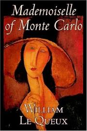 Cover of Mademoiselle of Monte Carlo