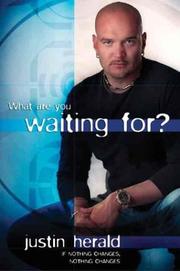 Cover of What are you waiting for?