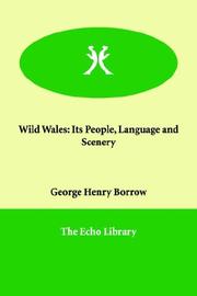Cover of Wild Wales