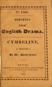 Cover of Cymbeline