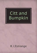 Cover of Citt and Bumpkin