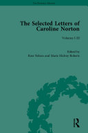 Cover of Selected Letters of Caroline Norton