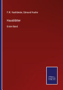 Cover of Hausblätter