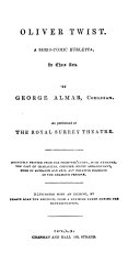 Cover of Oliver Twist