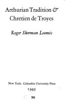 Cover of Arthurian tradition & Chrétien de Troyes