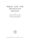 Cover of Wales and the Arthurian legend