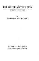 Cover of The Greek mythology