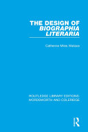 Cover of Design of Biographia Literaria