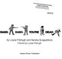 Cover of Bang, bang, you're dead
