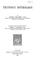 Cover of Teutonic mythology